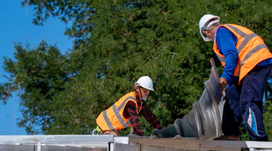 Professional metal roof installation in Maxbass, ND